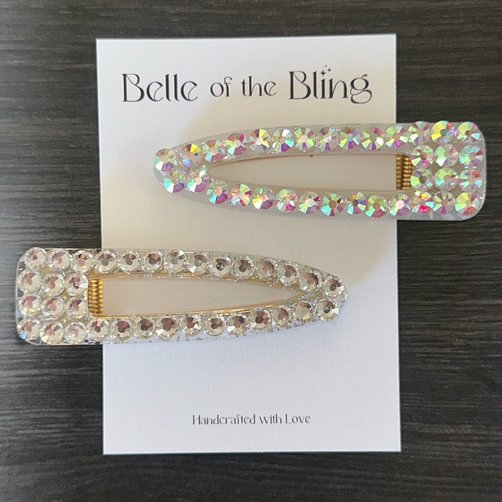💎Rhinestone hair clips 💎